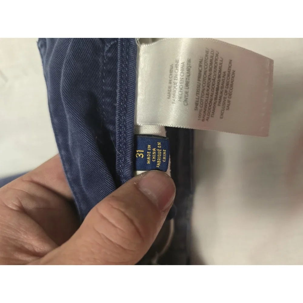 Polo Ralph Lauren Shorts Mens 31 Relaxed Fit‎ Chino Casual Embroidered Pony